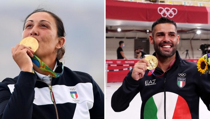 Diana Bacosi e Luigi Bus&agrave;