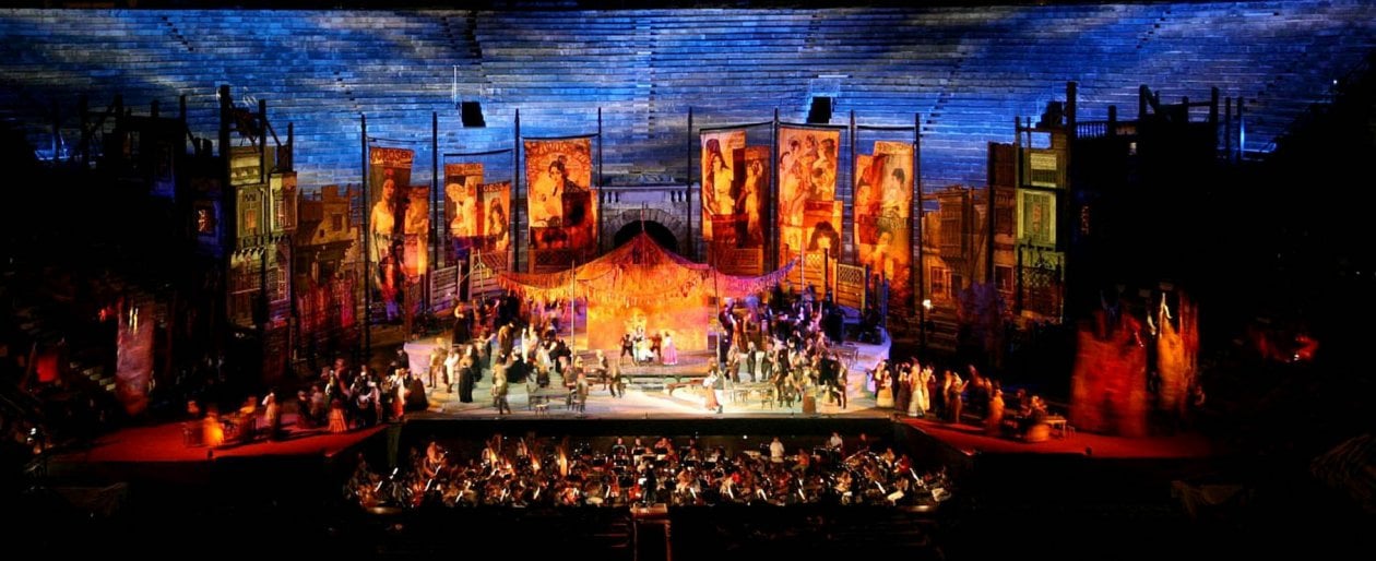 'Carmen' di Zeffirelli inaugura la stagione dell'Arena di Verona