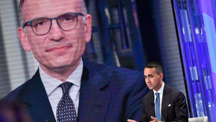 Enrico Letta e Luigi Di Maio