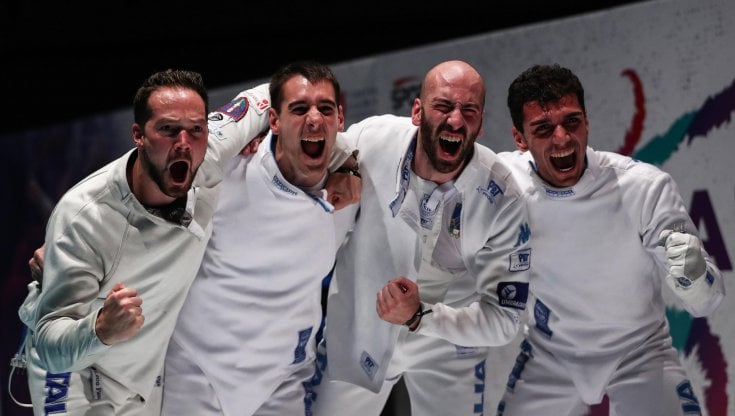 Scherma, Italia campione d'Europa a squadre nella spada