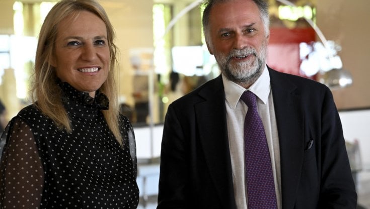 Massimo Garavaglia con l'Ad di Enit Roberta Garibaldi a Sorrento