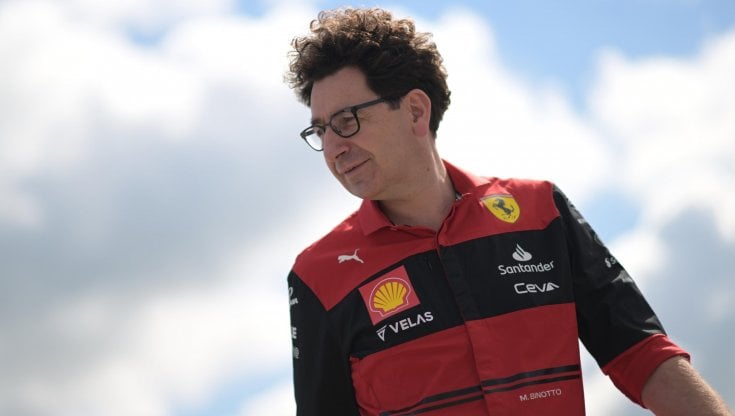Mattia Binotto, team principal della Ferrari