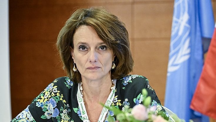 La ministra per le Pari Opportunit&agrave;&nbsp; e la Famiglia Elena Bonetti