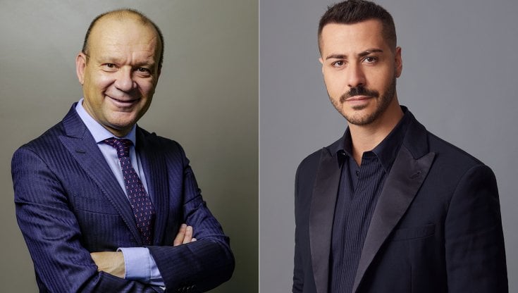Maurizio Scanavino AD GEDI e  Simone Giacomini co-Founder e presidente Stardust