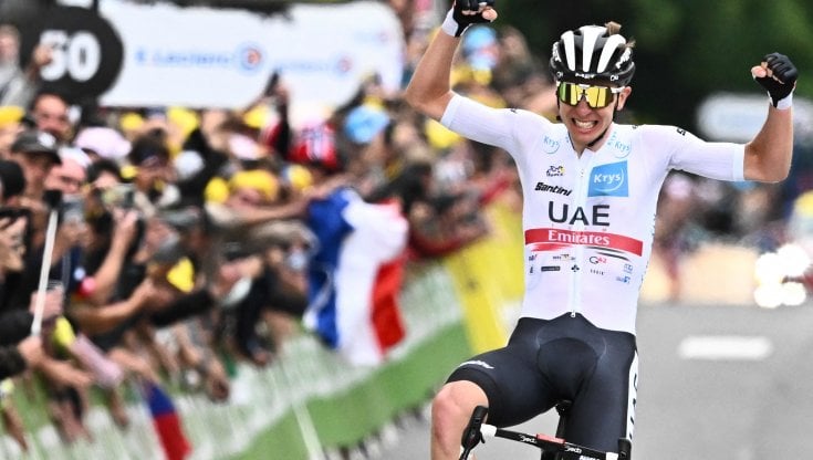 La vittoria di Pogacar a Longwy