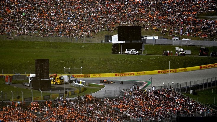 Gli spalti del Red Bull Ring