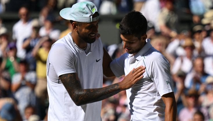 Nick Kyrgios e Novak Djokovic