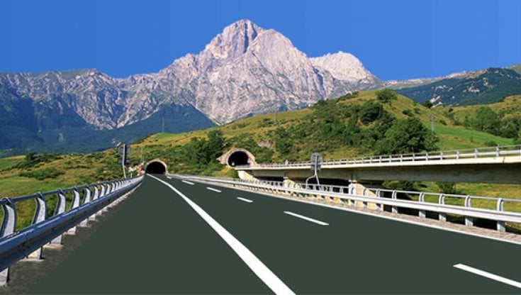Un tratto della A25
