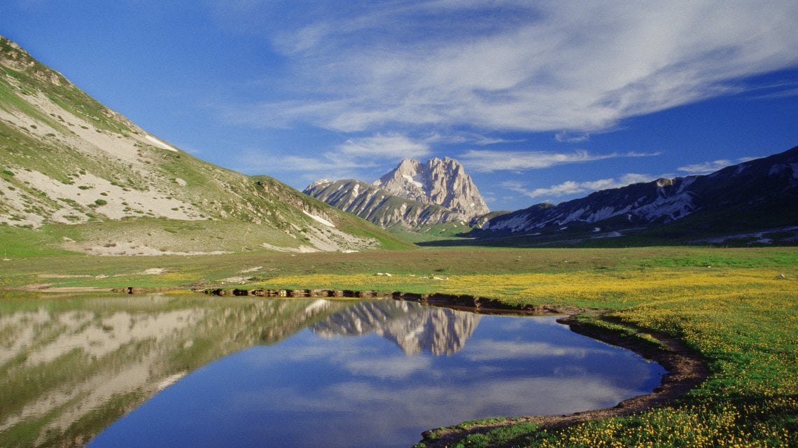 Lago Pietranzoni, Campo Imperatore, Regione Abruzzo&nbsp;