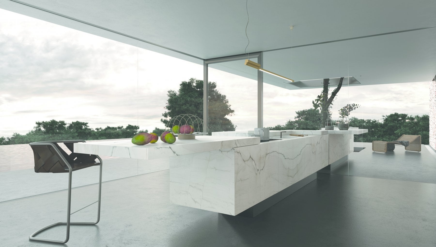 K-in e K-out sono i modelli di cucine disegnati da Massimo Castagna per Rossana, pensati per vivere tutti gli ambienti