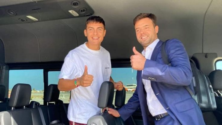 Paulo Dybala e Tiago Pinto