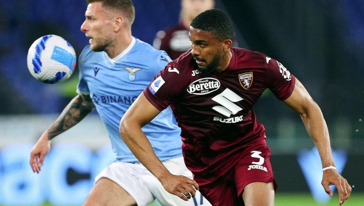Bremer contro Immobile in Lazio-Torino dell'ultimo campionato