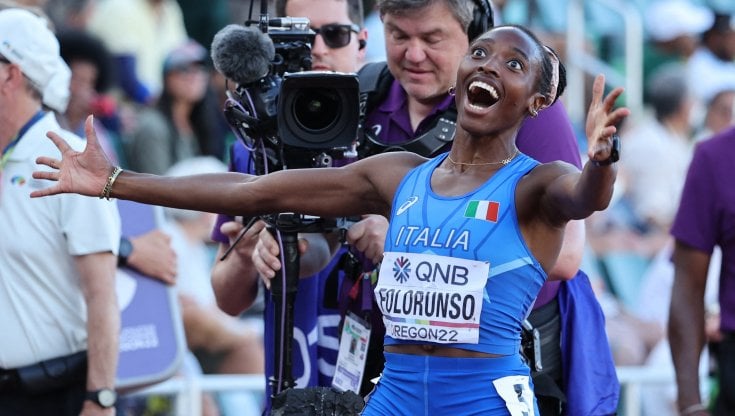 La gioia di Ayomide Folorunso per il record italiano