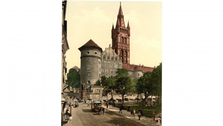 Il&nbsp;castello&nbsp;di K&ouml;nigsberg a fine &lsquo;800 (Mary Evans\Scala, Florence)