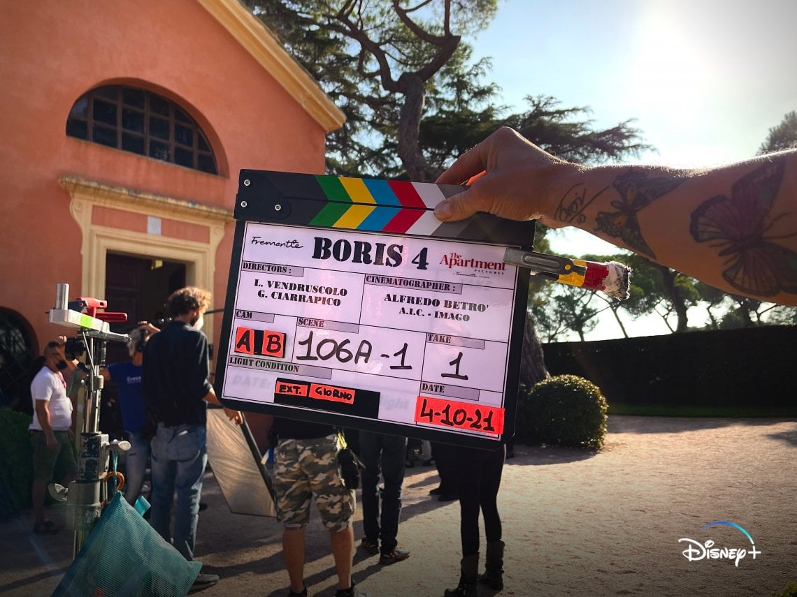 La foto di inizio riprese della 4&igrave;quarta stagione della serie