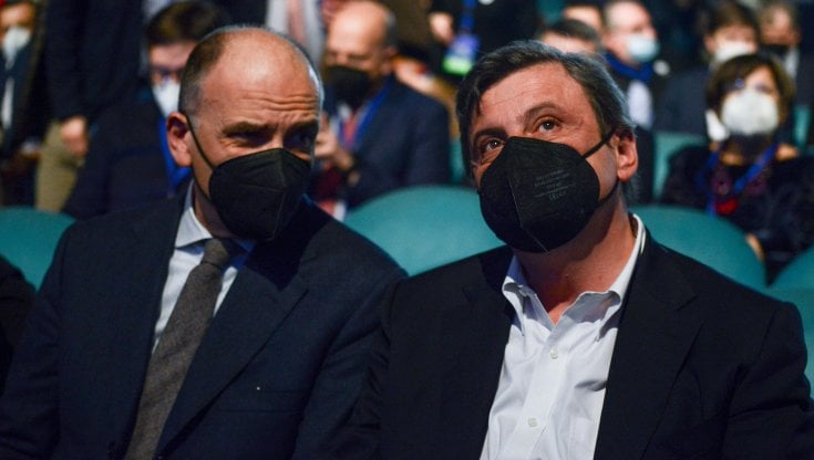 Enrico Letta e Carlo Calenda