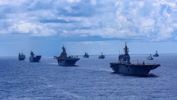 Recuperato a 3000 metri di profondità il jet caduto dalla portaerei Usa 