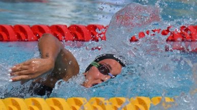 Simona Quadarella: "Che emozione essere a casa, questa carica mi aiuter&agrave;"