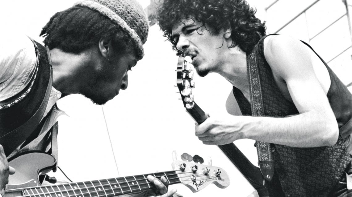 Carlos Santana con Freddy Stone