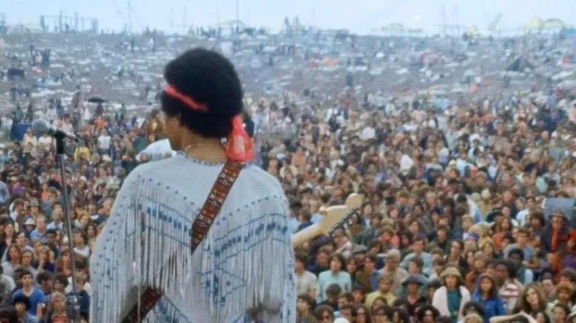 Jimi Hendrix a Woodstock