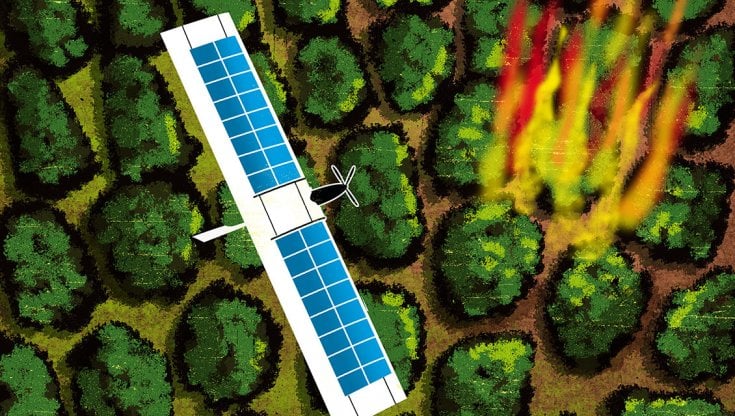 Sarà un drone ad avvisarci degli incendi