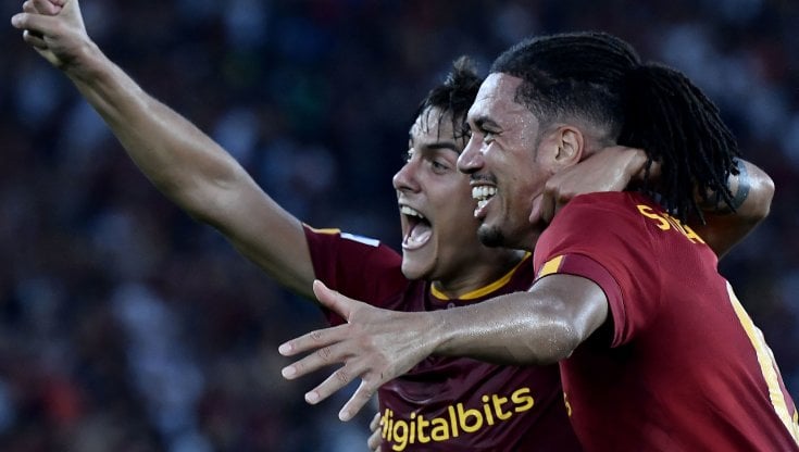 Smalling con Dybala