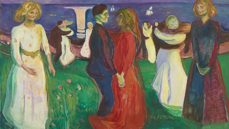 Edvard Munch, Livets dans / La danza della vita (1925). Copyright: Munchmuseet