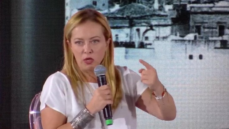 Giorgia Meloni leader di Fdi
