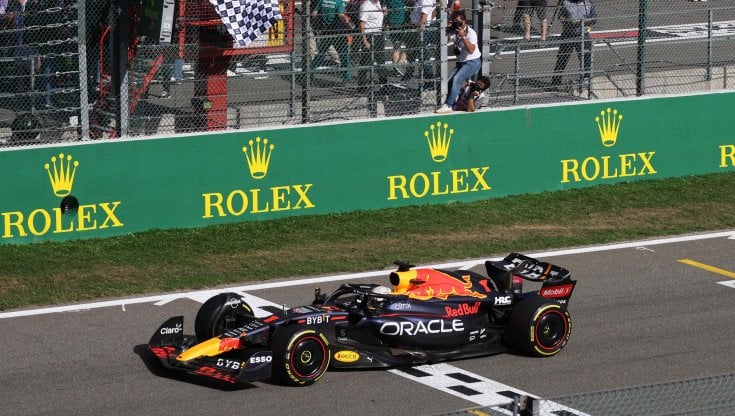La Red Bull di Max Verstappen
