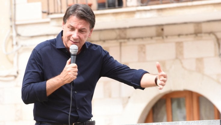 Giuseppe Conte, leader M5S