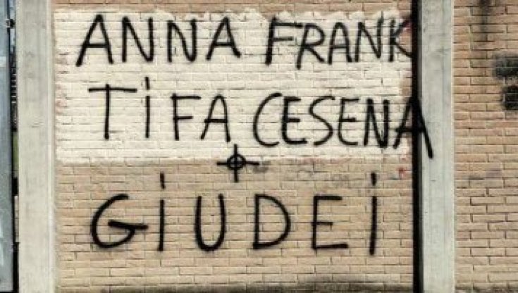 Scritte antisemite a Rimini contro i tifosi del Cesena. La condanna della Lega Pro