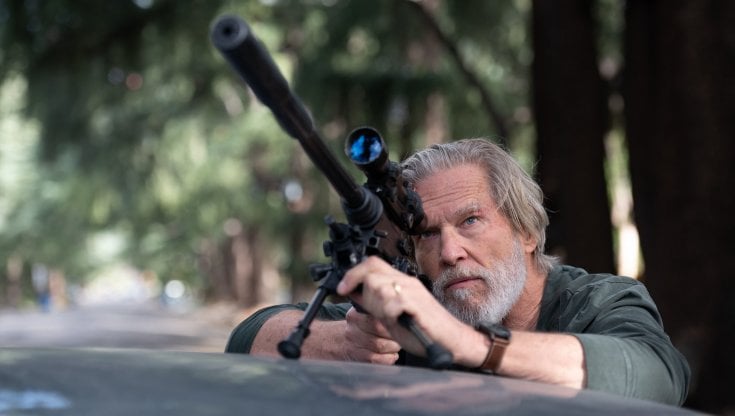 Jeff Bridges,&nbsp;72 anni,in una scena&nbsp;di The Old Man,&nbsp;dal 28 settembre&nbsp;su Disney+ (2022, FX Networks. All rights reserved)