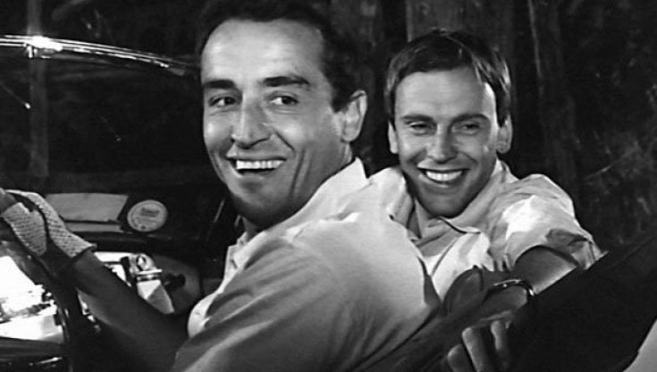 Il cinema in spiaggia: 'Il sorpasso', quegli splendidi Gassman-Trintignant nel film di Risi