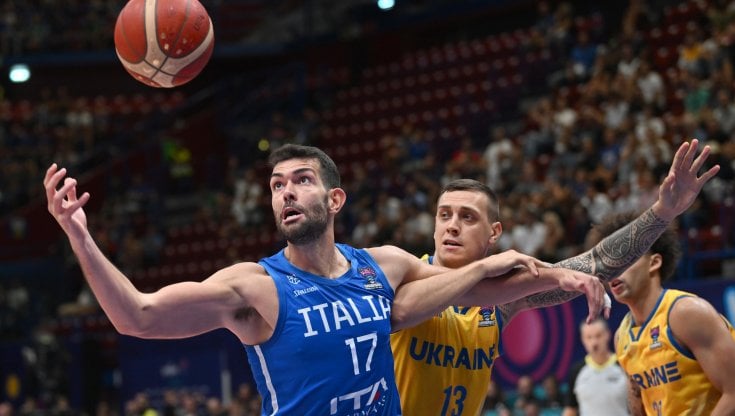 Una fase della gara