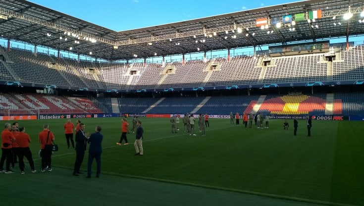 Lo stadio del Salisburgo