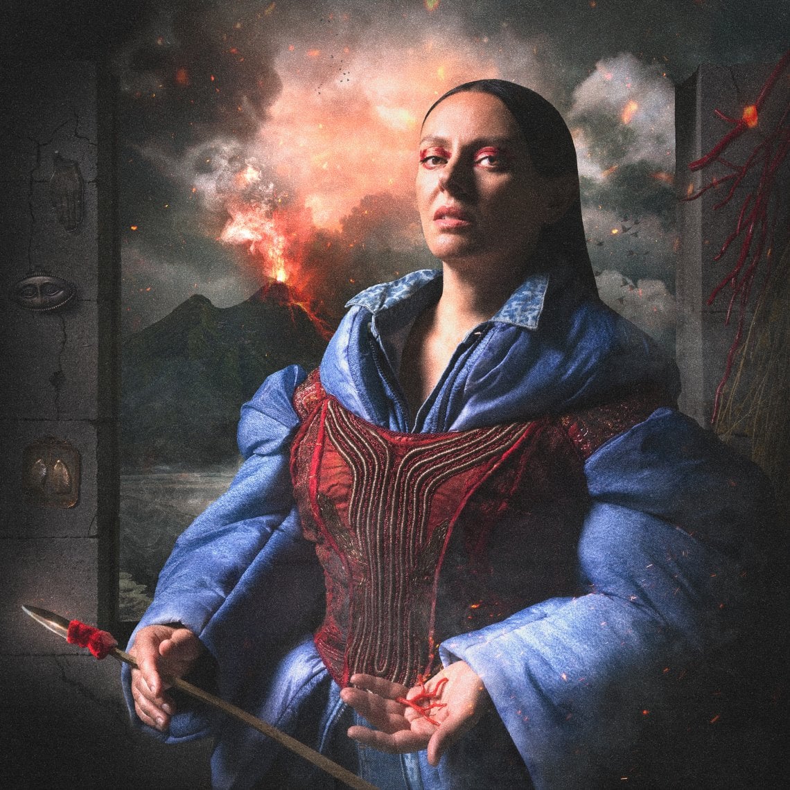 La copertina di 'Vesuvia'