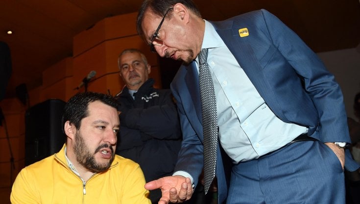 Matteo Salvini e Ignazio La Russa