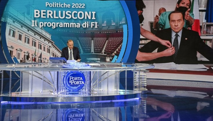 Berlusconi show le rievocazioni a casa di Vespa