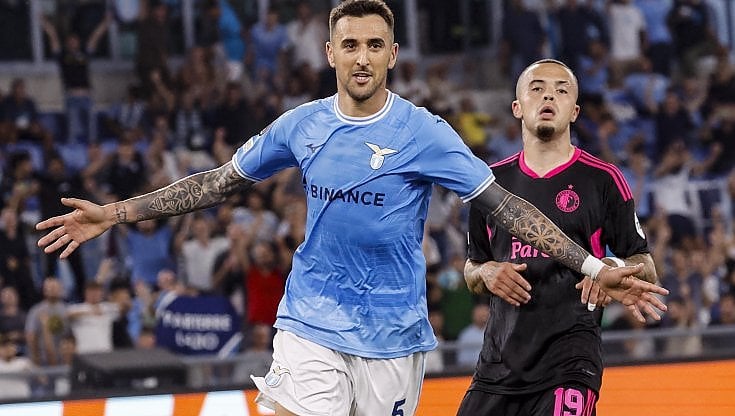 Matias Vecino, due gol al Feyenoord