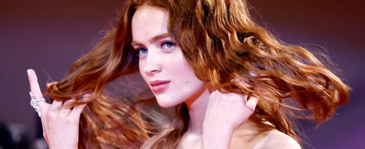 Sadie Sink, 20 anni, al Lido con il film 'The Whale' ma celebre tra i giovanissimi per la serie 'Stranger Things'