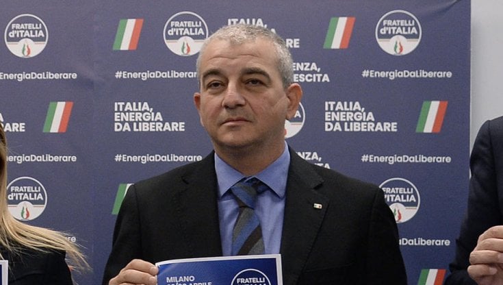 Giovanbattista Fazzolari, responsabile per il programma di Fratelli d'Italia
