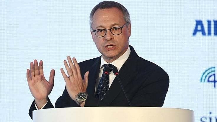 Il presidente della Confindustria, Carlo Bonomi
