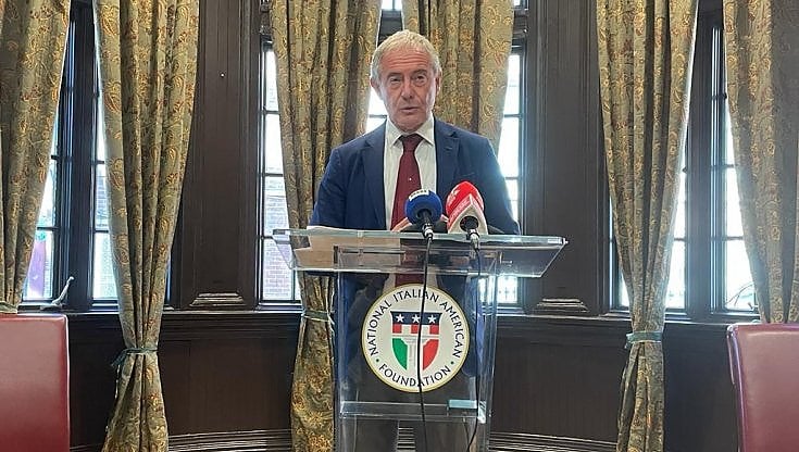 Il presidente del Copasir e senatore di Fratelli d'Italia, Adolfo Urso