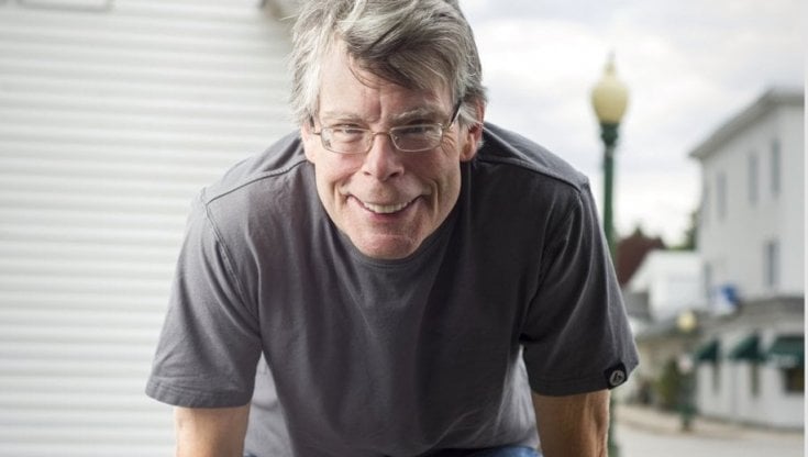 Lo scrittore americano Stephen King