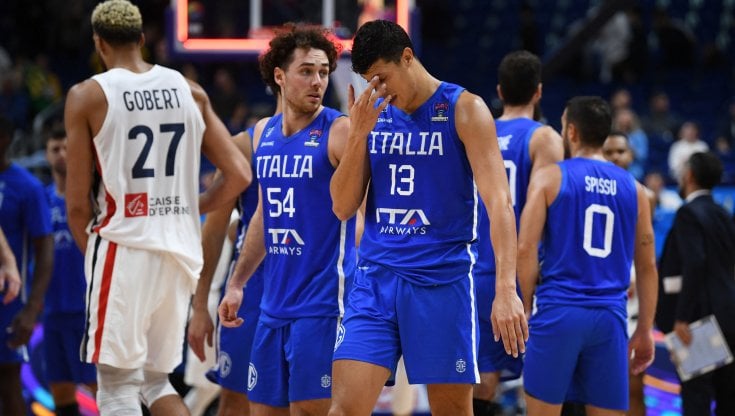 La delusione degli azzurri dopo il ko con la Francia