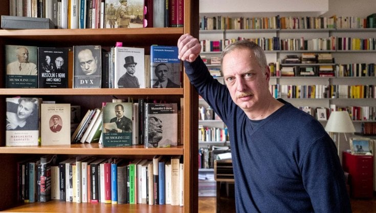 Lo scrittore Antonio Scurati