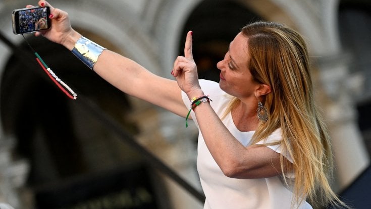 Giorgia Meloni (Foto Reuters)