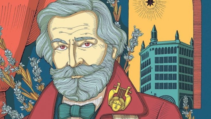 Il maestro in un'illustrazione di Elisa  Seitzinger