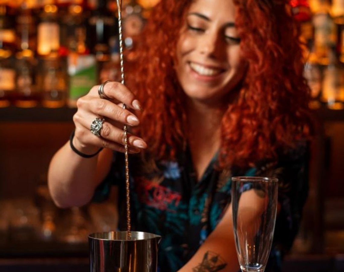 &nbsp;Laura Colistra, bartender e socia di Love Craft