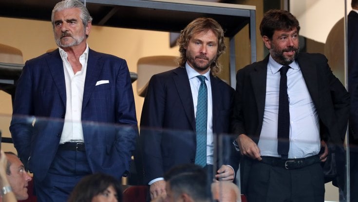 Maurizio Arrivabene, Pavel Nedved e Andrea Agnelli
